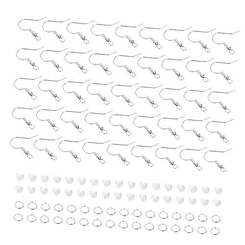 HOMSFOU 1 Satz Ohrhaken für Diy Ohrringe Handgefertigte Ohrring Zubehörteile Hautfreundlich und Leicht für Basteln von Dangle Ohrringen von HOMSFOU
