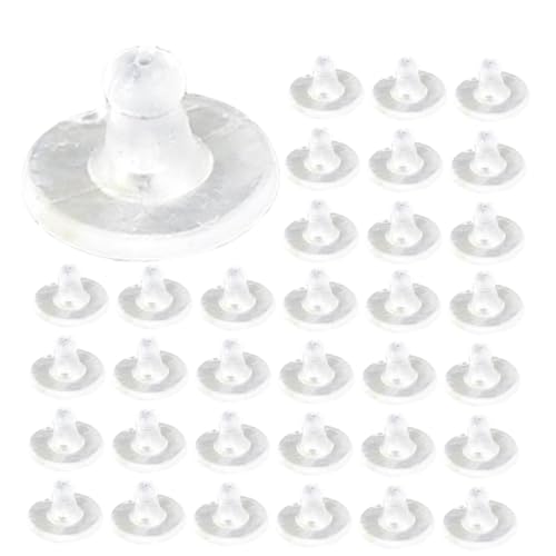HOMSFOU 1 Satz Ohrring Zubehör Ohrring Verschlüsse Ersatz Ohrstecker Verschlüsse Ohrläppchen Verschlüsse Ohrring Verschlüsse Mit Clipverschluss Für Ohrstecker Silica Gel 50 Stück HOMSFOU 1 Satz Ohrring Zubehör Ohrring Verschlüsse Ersatz Ohrstecker Verschlüsse Ohrläppchen Verschlüsse Ohrring Verschlüsse Mit Clipverschluss Für Ohrstecker Silica Gel 50 Stück von HOMSFOU