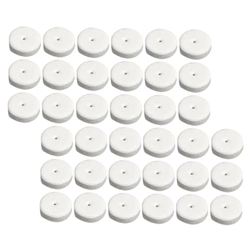 HOMSFOU 1 Satz Ohrstecker Schutzpolster Runde Ohrring Discs Für Optimalen Halt Und Komfort Ohrpolster Zur Vermeidung Von Verletzungen Und Stabilisierung Für Diy Schmuckgestaltung 100 Stück von HOMSFOU