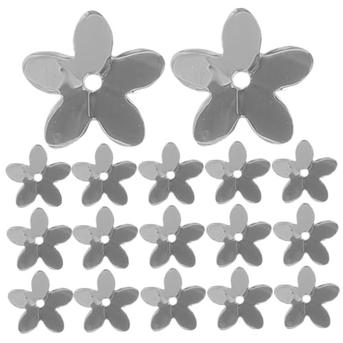 HOMSFOU 1 Satz Paillettenleitermaterialien Lose Pailletten Dekorative Pailletten Diy-dekore Pailletten Zum Nähen Kleidung Nähen Pailletten Blume Pailletten Silver Plastik HOMSFOU 1 Satz Paillettenleitermaterialien Lose Pailletten Dekorative Pailletten Diy-dekore Pailletten Zum Nähen Kleidung Nähen Pailletten Blume Pailletten Silver Plastik von HOMSFOU
