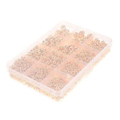 HOMSFOU 1 Satz Perle Für DIY Armband Damen Verschiedene Perlen In Großen Mengen Armbänder Schmuck UV Goldperlen Perlen Echte Spacer Perlen DIY Perlen 1250 Stück HOMSFOU 1 Satz Perle Für DIY Armband Damen Verschiedene Perlen In Großen Mengen Armbänder Schmuck UV Goldperlen Perlen Echte Spacer Perlen DIY Perlen 1250 Stück von HOMSFOU