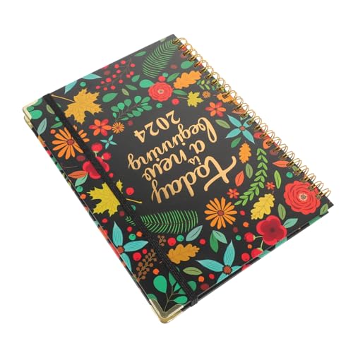 HOMSFOU 1 Satz Planer Organizer-notizbuch Aufgabenheft Wochenplan Notizblock Notebook -organisator Haushaltsbeschaffung Notizen Des Lehrers Tägliche Planungsprüfungen Papier Bunt von HOMSFOU