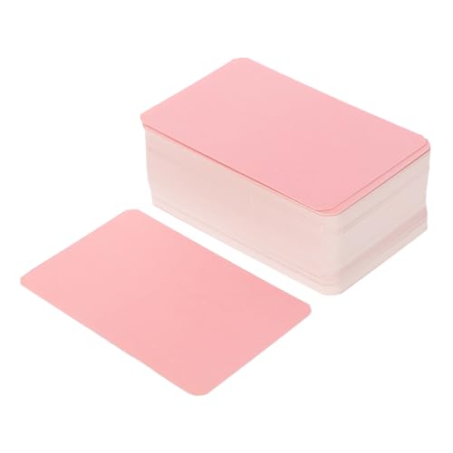 HOMSFOU 1 Satz Praktische Wortkarten Einfache Karten Sortiert Mini Gefüttert Karteikarten Blinken Kleine Wortkarten Verdickte Wortkarten Multifunktionale Blankokarten Papier Rosa 100 Stück HOMSFOU 1 Satz Praktische Wortkarten Einfache Karten Sortiert Mini Gefüttert Karteikarten Blinken Kleine Wortkarten Verdickte Wortkarten Multifunktionale Blankokarten Papier Rosa 100 Stück von HOMSFOU