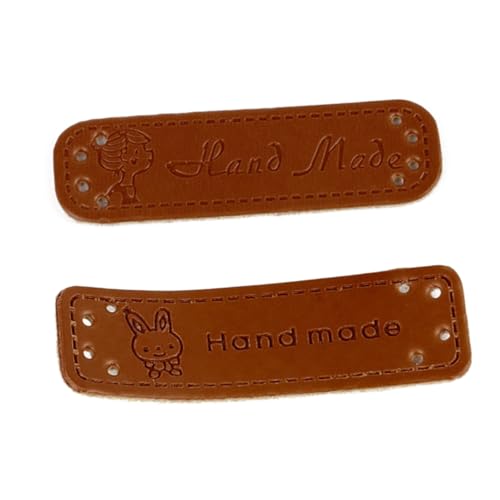 HOMSFOU 1 Satz Pu Leder Label Handmade Tag Label Mit Löchern Für Kleidung Jeans Taschen Schuhe Hüte Diy Basteln Zubehör 3er-packungen HOMSFOU 1 Satz Pu Leder Label Handmade Tag Label Mit Löchern Für Kleidung Jeans Taschen Schuhe Hüte Diy Basteln Zubehör 3er-packungen von HOMSFOU