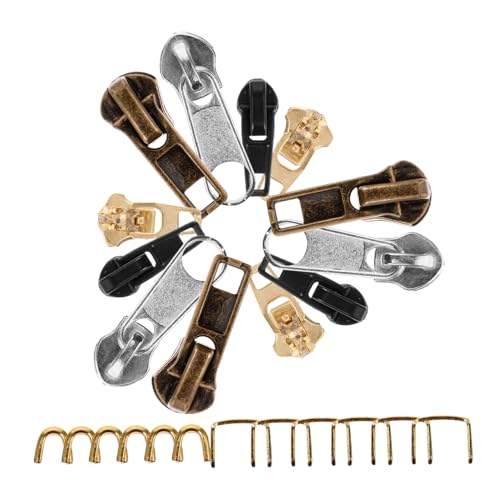 HOMSFOU 1 Satz Reißverschluss Zugfänger Teiliges Zipper Reparatur Kit für Taschen Rucksäcke und Koffer Langlebige und Einfache Ersatzlösung für Defekte Reißverschlusszieher HOMSFOU 1 Satz Reißverschluss Zugfänger Teiliges Zipper Reparatur Kit für Taschen Rucksäcke und Koffer Langlebige und Einfache Ersatzlösung für Defekte Reißverschlusszieher von HOMSFOU