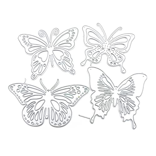 HOMSFOU 1 Satz Schmetterling Stanzformen Teiliges Handwerksmuster für Papierkunst Langlebige und Sichere Präge und Schneidewerkzeuge für Scrapbooking und Kartenherstellung von HOMSFOU