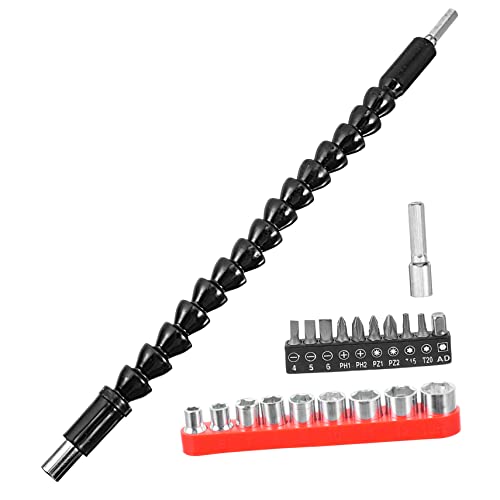 HOMSFOU 1 Satz Schrauben dreher schraubschlüssel schlüsselschrauben electric screwdriver hakenschlüssel Flexible Verlängerungen für Bohrmaschinen Verlängerungsset für Handbohrmaschinen Abs von HOMSFOU