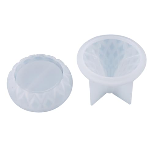 HOMSFOU 1 Satz Silikon Gießform Für Wassertröpfchen Aufbewahrungsbox Diy Epoxidharz Formen Für Kreative Bastelprojekte Einfache Entformung Elastisch Und Reißfest 2 Stück von HOMSFOU