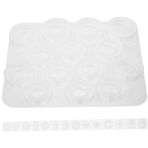 HOMSFOU 1 Satz Silikon Ringform Set für Epoxidharz Teiliges Diy Gemstone Ring Mold Einfach zu Entformen für Schmuckherstellung Geburtstagsgeschenke und Kreative Bastelprojekte HOMSFOU 1 Satz Silikon Ringform Set für Epoxidharz Teiliges Diy Gemstone Ring Mold Einfach zu Entformen für Schmuckherstellung Geburtstagsgeschenke und Kreative Bastelprojekte von HOMSFOU