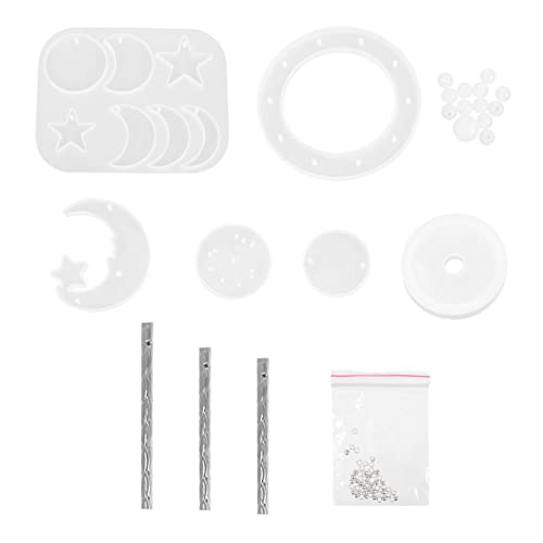 HOMSFOU 1 Satz Silikon Windspiel Form Diy Gießform für Kreative Windspiele Flexible und Wiederverwendbare Silikonmold für Bastelprojekte für Erwachsene von HOMSFOU