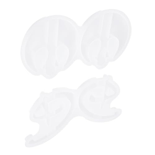 HOMSFOU 1 Satz Silikonformen Für Diy Trinkhalm Dekoration Kreative Straußenschmuck Gießformen Für Personalisierte Trinkhalm Accessoires Für Bastelprojekte 2 Stück von HOMSFOU