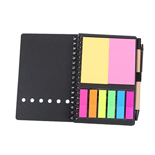 HOMSFOU 1 Satz Spiralnotizbuch Set mit Haftnotizen für Studierende Geeignet für Büro und Schule Praktischem Zubehör HOMSFOU 1 Satz Spiralnotizbuch Set mit Haftnotizen für Studierende Geeignet für Büro und Schule Praktischem Zubehör von HOMSFOU