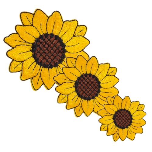 HOMSFOU 1 Satz Stoffmontage Dekoration Blumen- Stickerei Applikationen Für Blumenkleidung Groß Diy-kleidungspatch Zubehör Zum Nähen Von Kleidungsstücken Stickgarn 3 Stück HOMSFOU 1 Satz Stoffmontage Dekoration Blumen- Stickerei Applikationen Für Blumenkleidung Groß Diy-kleidungspatch Zubehör Zum Nähen Von Kleidungsstücken Stickgarn 3 Stück von HOMSFOU