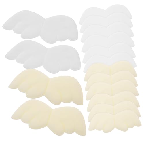HOMSFOU 1 Satz Teiliges Angel Wing Patches Plüsch Aufbügelbare Cartoon Aufnäher Für Kleidung Zur Dekoration Abdecken Von Flecken Und Löchern Sicher Und Langlebig 16 Stück von HOMSFOU