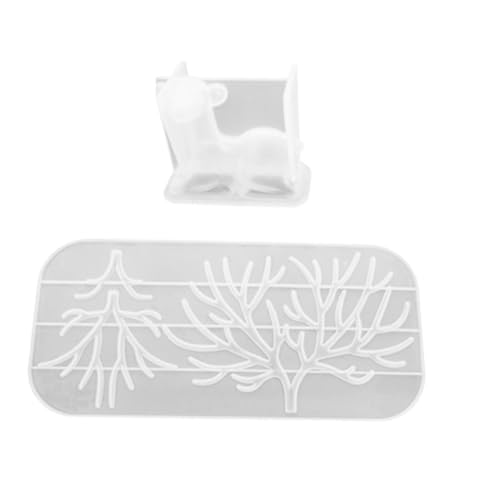 HOMSFOU 1 Satz Teiliges Diy Silikon Gießform Set Für Schmuckständer Antler Tree Molds Für Kreative Handwerksprojekte Und Dekorationen 2 Stück HOMSFOU 1 Satz Teiliges Diy Silikon Gießform Set Für Schmuckständer Antler Tree Molds Für Kreative Handwerksprojekte Und Dekorationen 2 Stück von HOMSFOU