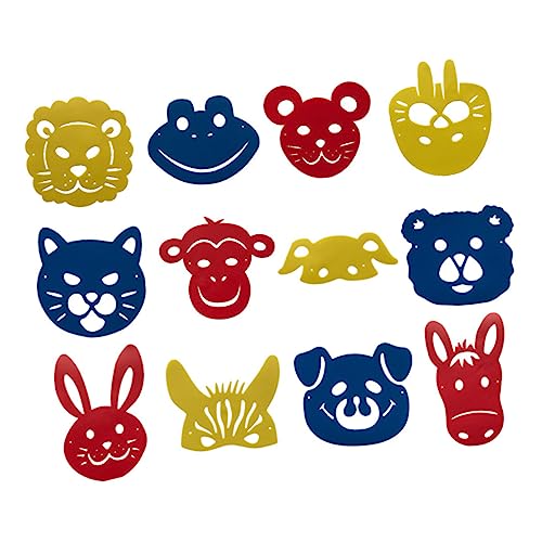 HOMSFOU 1 Satz Teiliges Set Cartoon Tier Malschablonen Wiederverwendbare Diy Malvorlagen für Bunte Zeichenschablonen Kreativität und Vorstellungskraft HOMSFOU 1 Satz Teiliges Set Cartoon Tier Malschablonen Wiederverwendbare Diy Malvorlagen für Bunte Zeichenschablonen Kreativität und Vorstellungskraft von HOMSFOU