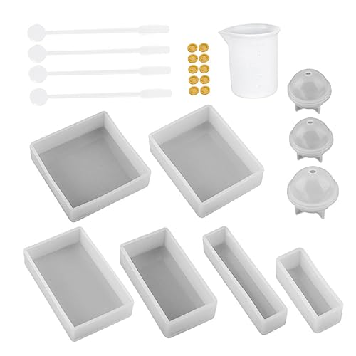 HOMSFOU 1 Satz Teiliges Silikonform für Diy Gießen Epoxidharz Würfel Vielseitige Formen für Kunsthandwerk und Dekoration für Projekte HOMSFOU 1 Satz Teiliges Silikonform für Diy Gießen Epoxidharz Würfel Vielseitige Formen für Kunsthandwerk und Dekoration für Projekte von HOMSFOU