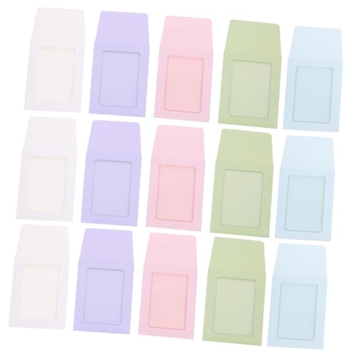HOMSFOU 1 Satz Transparente Kartenhüllen Im Macaron Design Farbige Papiertüten Für Sammelkarten Fotos Und Einladungen Und Avocado Je 50 Stück HOMSFOU 1 Satz Transparente Kartenhüllen Im Macaron Design Farbige Papiertüten Für Sammelkarten Fotos Und Einladungen Und Avocado Je 50 Stück von HOMSFOU