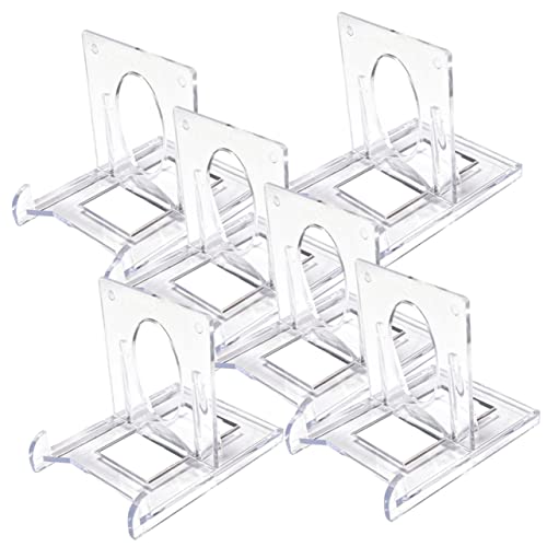 HOMSFOU 1 Satz Verstellbarer Transparenter Kartenständer Set Kleiner Displayhalter Für Teller Bilder Sammlerstücke Leichte Staffelei Für Ausstellungen Und Dekoration 6 Stück HOMSFOU 1 Satz Verstellbarer Transparenter Kartenständer Set Kleiner Displayhalter Für Teller Bilder Sammlerstücke Leichte Staffelei Für Ausstellungen Und Dekoration 6 Stück von HOMSFOU