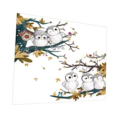 HOMSFOU 1 Satz Wandtattoo Eule Abnehmbarer Wandaufkleber Mit Dschungeleule Babyzimmer Abziehen Und Aufkleben Eulen-wohnkultur Giraffe Wandtattoo Vogel Wandtattoos Entfernbar Stock Pvc Kind HOMSFOU 1 Satz Wandtattoo Eule Abnehmbarer Wandaufkleber Mit Dschungeleule Babyzimmer Abziehen Und Aufkleben Eulen-wohnkultur Giraffe Wandtattoo Vogel Wandtattoos Entfernbar Stock Pvc Kind von HOMSFOU
