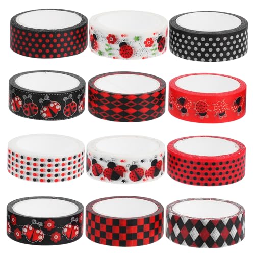 HOMSFOU 1 Satz Washi-Tape Kinderband Retro -Aufkleber Washi Tape Journaling-Zubehör Abdeckband Masse Bastelband für Farbband kawaii Washi-Klebeband farbiges Abdeckband Flüsterpapier HOMSFOU 1 Satz Washi-Tape Kinderband Retro -Aufkleber Washi Tape Journaling-Zubehör Abdeckband Masse Bastelband für Farbband kawaii Washi-Klebeband farbiges Abdeckband Flüsterpapier von HOMSFOU