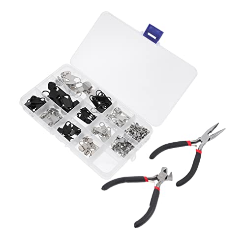 HOMSFOU 1 Satz Zipper Slider Reparaturset Teile Hochwertige Nylon Zipper Köpfe für Zelt Tasche Rucksack Zangen und Aufbewahrungsbox HOMSFOU 1 Satz Zipper Slider Reparaturset Teile Hochwertige Nylon Zipper Köpfe für Zelt Tasche Rucksack Zangen und Aufbewahrungsbox von HOMSFOU
