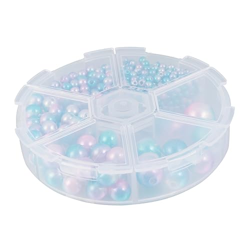 HOMSFOU 1 Schachtel Diy Imitation Perlen Set Runde Kunststoffperlen für Schmuck Basteln Bunte Perlen für und Armbänder Sicheres und Geruchfreies Material für Kreative Projekte HOMSFOU 1 Schachtel Diy Imitation Perlen Set Runde Kunststoffperlen für Schmuck Basteln Bunte Perlen für und Armbänder Sicheres und Geruchfreies Material für Kreative Projekte von HOMSFOU