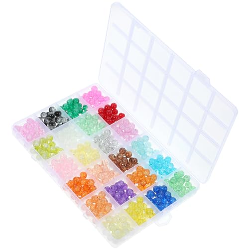 HOMSFOU 1 Schachtel Glasperlen Set für DIY Armbänder Verschiedenen Farben Bastelperlen für Schmuckherstellung Glatte und Hautfreundliche Glasperlen für Kreative Projekte und HOMSFOU 1 Schachtel Glasperlen Set für DIY Armbänder Verschiedenen Farben Bastelperlen für Schmuckherstellung Glatte und Hautfreundliche Glasperlen für Kreative Projekte und von HOMSFOU