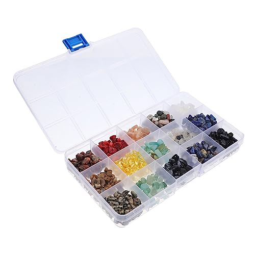 HOMSFOU 1 Schachtel Irreguläre Natursteinperlen für Diy Schmuckherstellung Teiliges Set Kreative Bastelperlen für Armbänder und für Erwachsene HOMSFOU 1 Schachtel Irreguläre Natursteinperlen für Diy Schmuckherstellung Teiliges Set Kreative Bastelperlen für Armbänder und für Erwachsene von HOMSFOU