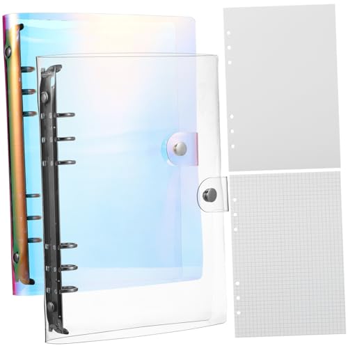 HOMSFOU 1 Set Blatt Notizblock Notebook Papier Lose Zeitplan Eine Nachfüllbare Binder Mit Füllstoff Löcher Buch von HOMSFOU