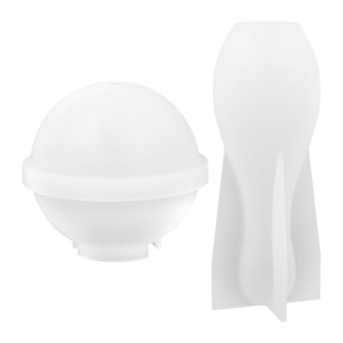 HOMSFOU 1 Set Bowlingkugel-Bowling-Pin-Form für Kuchen, Backen, Kuchen, Schablone, Zucker, gummiertes Harz, Weiß HOMSFOU 1 Set Bowlingkugel-Bowling-Pin-Form für Kuchen, Backen, Kuchen, Schablone, Zucker, gummiertes Harz, Weiß von HOMSFOU