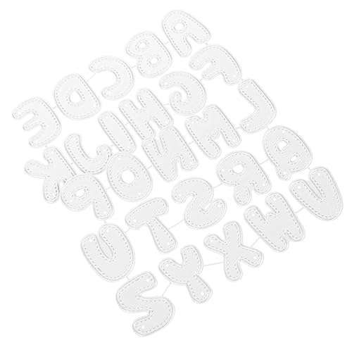 HOMSFOU 1 Set Buchstaben Stanzformen Party Alphabet Stanzformen Geburtstag DIY Scrapbook Kleine Scrapbook Stanzformen Scrapbooks Herstellung Des Stanzschneiders Scrapbooking HOMSFOU 1 Set Buchstaben Stanzformen Party Alphabet Stanzformen Geburtstag DIY Scrapbook Kleine Scrapbook Stanzformen Scrapbooks Herstellung Des Stanzschneiders Scrapbooking von HOMSFOU