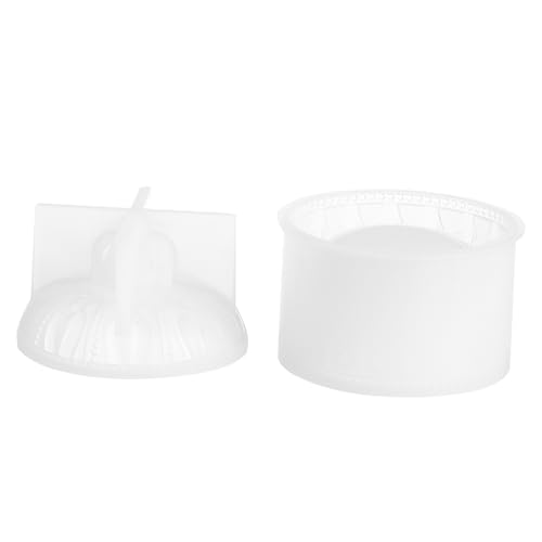 HOMSFOU 1 Set Kristallkleber Schmuckschatulle Form Organizer Handgemachte Aufbewahrung Runder Schlüsselbehälter Basteln Modell Silica Gel Weiß HOMSFOU 1 Set Kristallkleber Schmuckschatulle Form Organizer Handgemachte Aufbewahrung Runder Schlüsselbehälter Basteln Modell Silica Gel Weiß von HOMSFOU