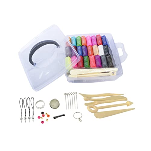 HOMSFOU 1 Set Plastilin Set Ton Für Tonzubehör Modelliermasse Set Polymer Ton Set Ofenbackton von HOMSFOU
