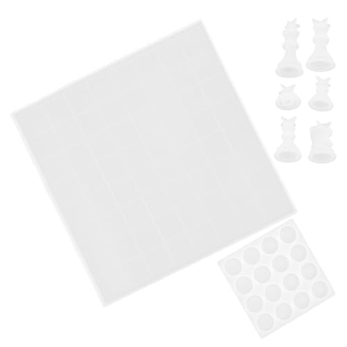 HOMSFOU 1 Set Schachbrettform Schachformen Schachbauformen Schachförmige Epoxidform DIY Gussform Heimharzhandwerk Schachgussformen DIY Formen Bastelformen Kieselgel HOMSFOU 1 Set Schachbrettform Schachformen Schachbauformen Schachförmige Epoxidform DIY Gussform Heimharzhandwerk Schachgussformen DIY Formen Bastelformen Kieselgel von HOMSFOU