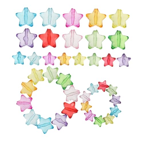 HOMSFOU 1 Set Sternperlen Zum Basteln Für Fünfzackige Sternperlen Acryl – Lustige Regenbogenfarben Für Sommercamp Aktivitäten Und Partygeschenke HOMSFOU 1 Set Sternperlen Zum Basteln Für Fünfzackige Sternperlen Acryl – Lustige Regenbogenfarben Für Sommercamp Aktivitäten Und Partygeschenke von HOMSFOU