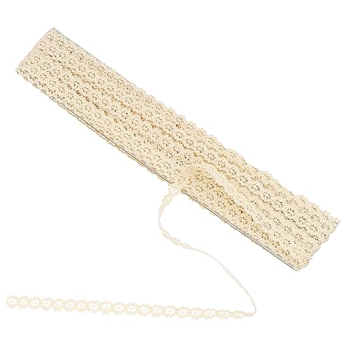 HOMSFOU 1 Stück Dekorative Spitzenborte für Diy Handwerk Yards Spitzenband für Kleidung Haarspangen Bastelprojekte Vielseitige Applikation für Hochzeiten Besondere Anlässe von HOMSFOU
