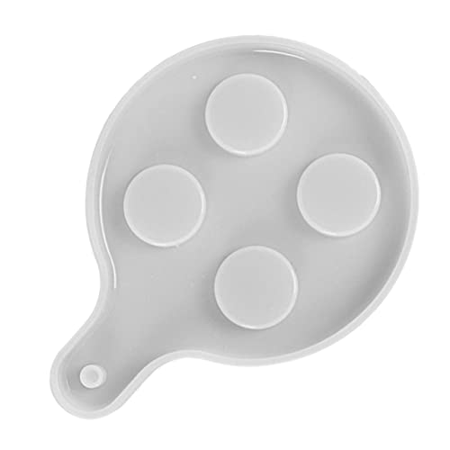 HOMSFOU 1 Stück Gießform für Diy Weinglas Untersetzer Flexible Transparente Silikonform für Tabletts für Partys Versammlungen und Täglichen Gebrauch HOMSFOU 1 Stück Gießform für Diy Weinglas Untersetzer Flexible Transparente Silikonform für Tabletts für Partys Versammlungen und Täglichen Gebrauch von HOMSFOU