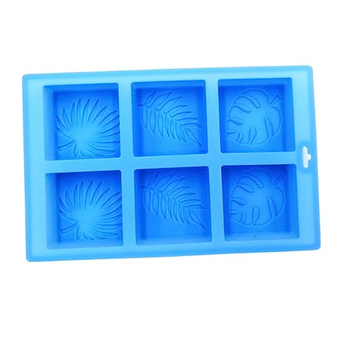 HOMSFOU 1 Stück Lebensmittelsicherer Seifenform mit Blattdesign Diy Seifenherstellung für Backprojekte und Handgefertigte von HOMSFOU