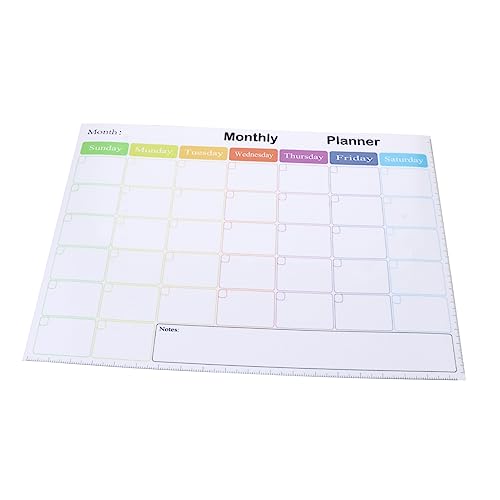 HOMSFOU 1 Stück Magnetischer Zeitplan Magnetisches Whiteboard Für Den Kühlschrank Wöchentlich Radiergummi Planke Magnete Organisatoren Kühlschrank Whiteboard Erinnerungstafel Plastik HOMSFOU 1 Stück Magnetischer Zeitplan Magnetisches Whiteboard Für Den Kühlschrank Wöchentlich Radiergummi Planke Magnete Organisatoren Kühlschrank Whiteboard Erinnerungstafel Plastik von HOMSFOU
