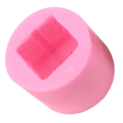 HOMSFOU 1 Stück Silikonform für Fondant und Schokolade Antihaftend für Diy Seifenherstellung Mousse Kuchen und Kerzen Hitzebeständig Spülmaschinenfest für Kreative Projekte von HOMSFOU