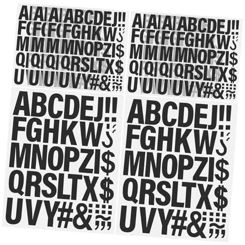HOMSFOU 10 Blatt Aufbügelbuchstaben Bügelbilder Diy Kleidung Transfer Patches Hitzebeständig zum Aufbügeln Textilien Reparatur und Dekoration Schwarz HOMSFOU 10 Blatt Aufbügelbuchstaben Bügelbilder Diy Kleidung Transfer Patches Hitzebeständig zum Aufbügeln Textilien Reparatur und Dekoration Schwarz von HOMSFOU