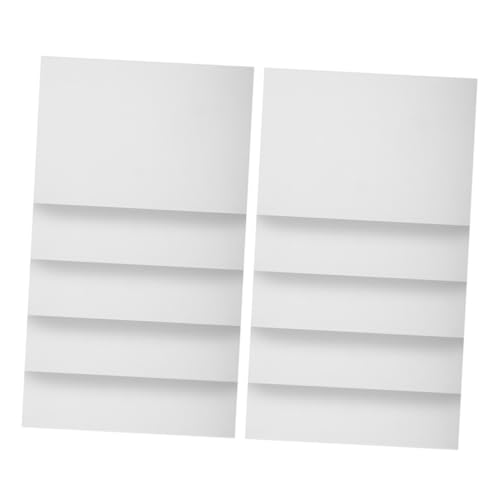 HOMSFOU 10 Blatt Glitzer Kartonpapier Diy Bastelpapier nicht Abfallend für Scrapbooking Bastelprojekte Dekoration Handgemachte Kunstwerke Vielseitig Einsetzbar für Schule und Kindergarten von HOMSFOU