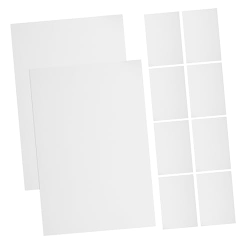 HOMSFOU 10 Blatt Spiegel Aluminiumfolienkarton Papel Espejo Glänzender Karton Hintergrundpapier Für Scrapbooking Kartenfestivals Metallisches Origami Papier Oragami Papier Silber von HOMSFOU