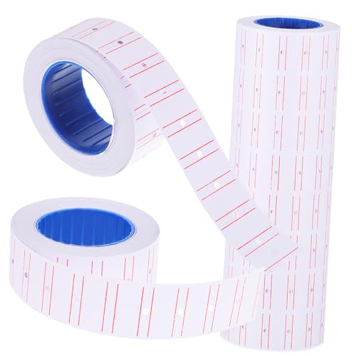 HOMSFOU 10 Rollen Coderpapier Aufkleber selbstklebendes Etikettenpapier Etiketten für den Einzelhandel Verkaufspreisschild Selbstklebendes Preisetikettenpapier Weiß HOMSFOU 10 Rollen Coderpapier Aufkleber selbstklebendes Etikettenpapier Etiketten für den Einzelhandel Verkaufspreisschild Selbstklebendes Preisetikettenpapier Weiß von HOMSFOU