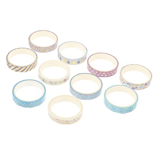 HOMSFOU 10 Rollen Goldfolie und Papierband Sammelalbum liefert Wickelband klebriges Papierband Scrapbooking mit doppelseitigem Klebeband farbig dekoratives Washi-Tape DIY Washi Tapes Rosa HOMSFOU 10 Rollen Goldfolie und Papierband Sammelalbum liefert Wickelband klebriges Papierband Scrapbooking mit doppelseitigem Klebeband farbig dekoratives Washi-Tape DIY Washi Tapes Rosa von HOMSFOU
