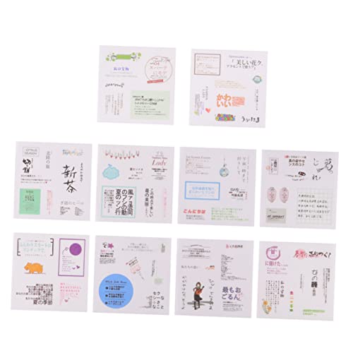 HOMSFOU 10 Rollen Kreative Scrapbook Klebebänder Set Bunte Notizbuch Sticker für Diy Journaling und Scrapbooking für Notizbücher Tagebücher und Bastelprojekte HOMSFOU 10 Rollen Kreative Scrapbook Klebebänder Set Bunte Notizbuch Sticker für Diy Journaling und Scrapbooking für Notizbücher Tagebücher und Bastelprojekte von HOMSFOU