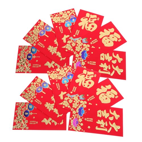 HOMSFOU 10 Roter Umschlag mit Cartoon-Schlange Umschläge Mond- Pakete Geld Und Vorabend Frühling Party Taschen alle Rote Tasche chinesische Neujahrsdekorationen Papier HOMSFOU 10 Roter Umschlag mit Cartoon-Schlange Umschläge Mond- Pakete Geld Und Vorabend Frühling Party Taschen alle Rote Tasche chinesische Neujahrsdekorationen Papier von HOMSFOU