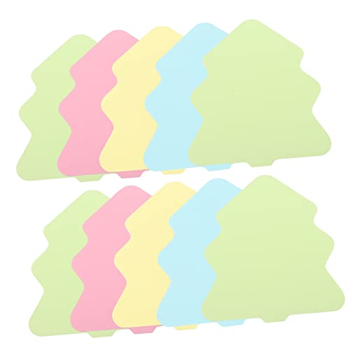 HOMSFOU 10 Sätze Haftnotizen Liste klebrig tragbare Notizblöcke Büro-Memo-Aufkleber Notizblock Kleine Memo -Pads selbstklebende Pads nützlicher Memo-Sticker Papier von HOMSFOU