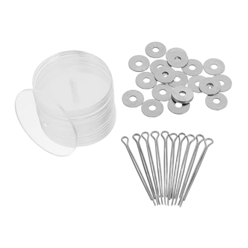 HOMSFOU 10 Sätze Weiße Acryl Gelenke für DIY Puppen Teddybären Drehbare Verbindungselemente Robuste Kunststoff Gelenkscheiben für Bewegliche Vielseitig für Bastelarbeiten und Handarbeiten HOMSFOU 10 Sätze Weiße Acryl Gelenke für DIY Puppen Teddybären Drehbare Verbindungselemente Robuste Kunststoff Gelenkscheiben für Bewegliche Vielseitig für Bastelarbeiten und Handarbeiten von HOMSFOU